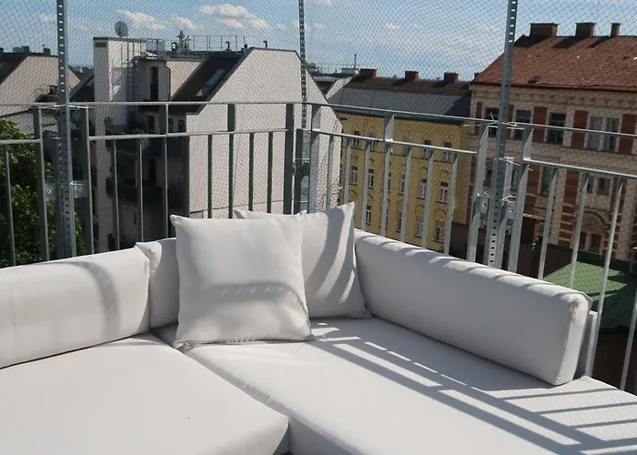 Lux Rooftop With Ac - Schoenbrunn & Апартаменты Вена