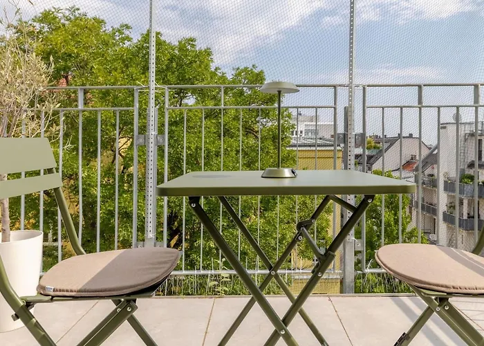 Lux Rooftop With Ac - Schoenbrunn & Appartement